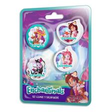 Enchantimals 4pc Eraser & Sharpener Set