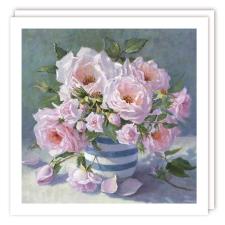 Watercolour Floral Vase Greetings Card