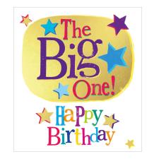The Big One! The Bright Side Birthday Card