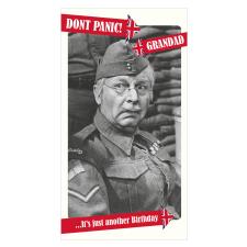 Grandad, Don’t Panic! Dad's Army Birthday Card