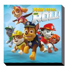 Paw Patrol On a Roll Canvas Print (30cm x 30cm)