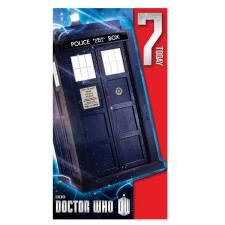 7 Today Doctor Who 7th Birthday Card