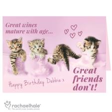 Personalised Rachael Hale Great Friends Card