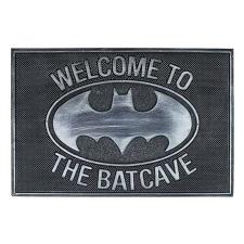 Batman Welcome To The Batcave Rubber Doormat