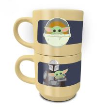 Star Wars The Mandalorian Stronger Stackable Mugs Set