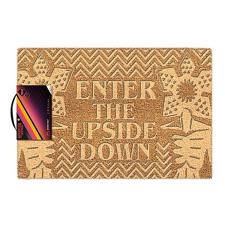 Stranger Things Enter the Upside Down Embossed Doormat