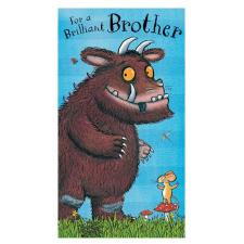 Brilliant Brother The Gruffalo Birthday Card