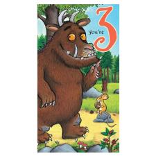 You Are 3 The Gruffalo 3rd Birthday Card