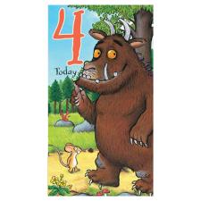 4 Today The Gruffalo 4th Birthday Card