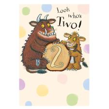Look Who's Two The Gruffalo's Child 2nd Birthday Card