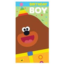 Birthday Boy Hey Duggee Birthday Card