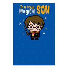Harry Potter Magical Son Birthday Card