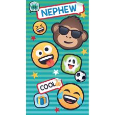 Nephew Joy Pixels Emoji Birthday Card