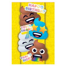 Joy Pixels Standing Birthday Card