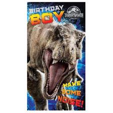Birthday Boy Jurassic World Birthday Card