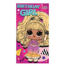 Birthday Girl LOL Surprise Birthday Card