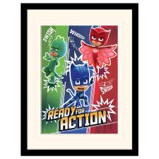 PJ Masks Ready For Action Mounted & Framed Print (30cm x 40cm)