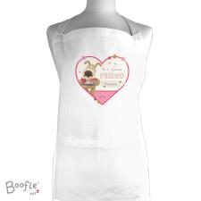 Personalised Boofle Flowers Apron