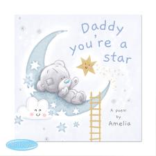 Personalised Tiny Tatty Teddy Daddy You&#39;re A Star Book