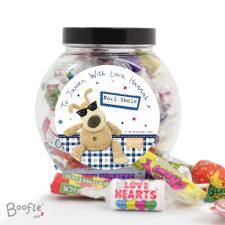 Personalised Boofle Stars Sweet Jar