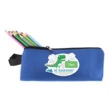 Personalised Be Roarsome Dinosaur Blue Pencil Case