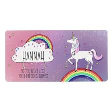 Personalised Unicorn Jewellery Hooks Plaque