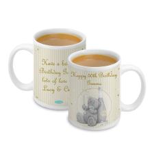 Personalised Me to You Bear Gold Stars Mug