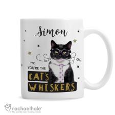 Personalised Rachael Hale You&#39;&#39;re the Cat&#39;&#39;s Whiskers Mug