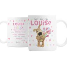 Personalised Boofle Flowers Mug