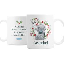 Personalised Me to You Bear Christmas Mug