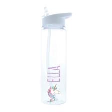 Personalised Unicorn Island Water Bottle