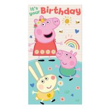 Peppa Pig It's Your Birthday Card