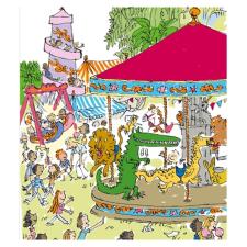 Roald Dahl The Enormous Crocodile Fairground Greeting Card