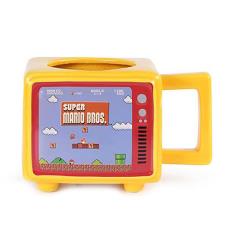 Super Mario Bros Retro TV Shaped Heat Changing Mug