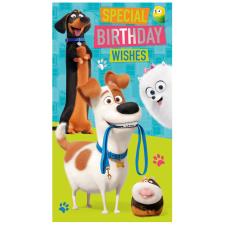 Birthday Wishes The Secret Life Of Pets Birthday Card