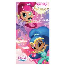 Sister Shimmer &amp; Shine Birthday Card