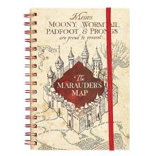 Harry Potter The Marauders Map Hard Cover A5 Notebook