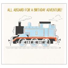 All Aboard Thomas & Friends Birthday Card