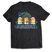 Adult Minions Egyptian Black T-Shirt