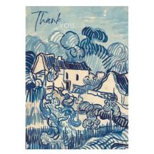 Landscape With Houses Thank You Van Gogh Card