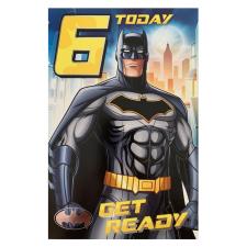 6 Today Batman 6th Birthday Card