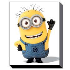 Minion Wave Canvas Print (85cm x 120cm)