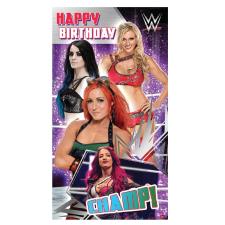WWE Divas Birthday Card