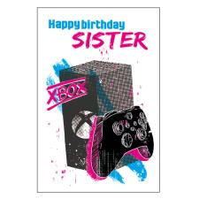 Happy Birthday Sister Xbox Birthday Card