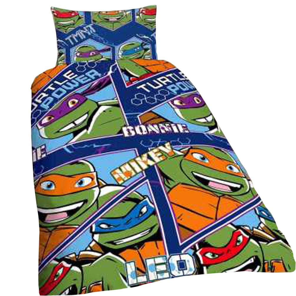 Teenage Mutant Ninja Turtles Reversible Single Duvet Cover Bedding