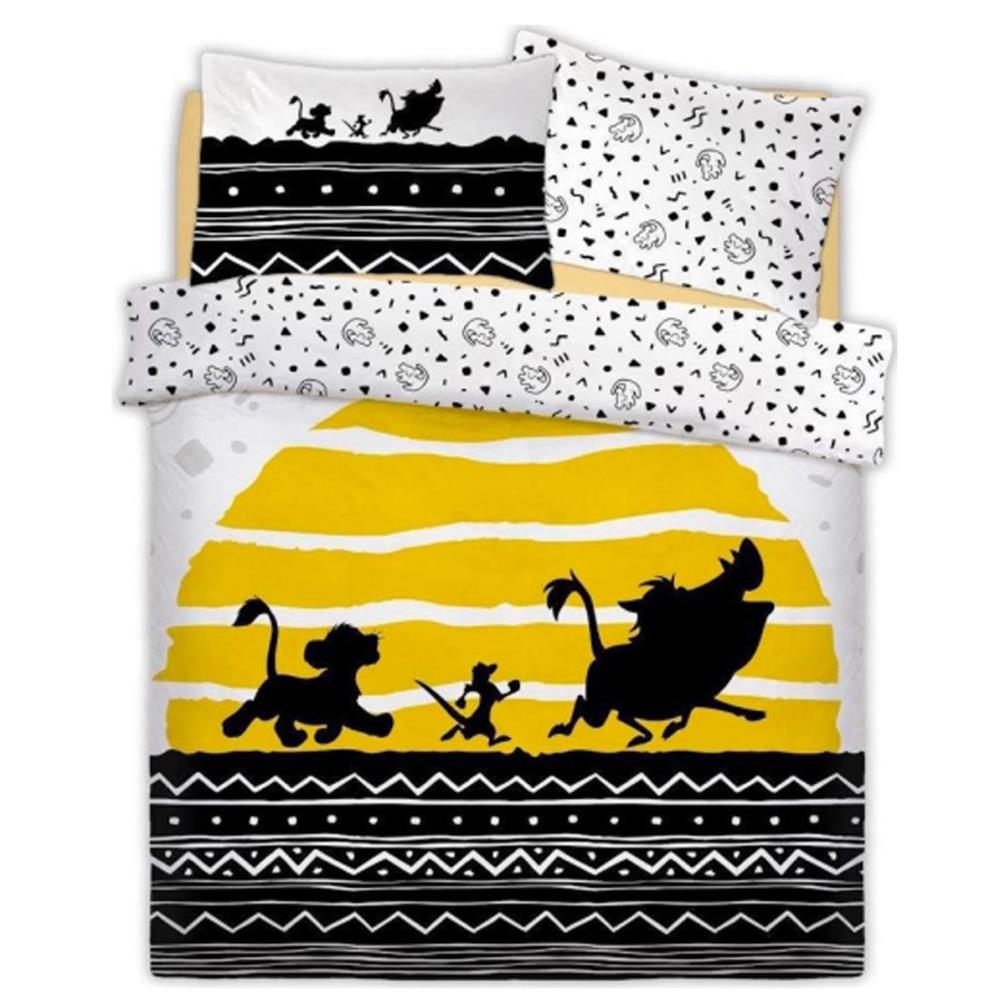 Disney Lion King Reversible Double Duvet Cover Bedding Set 11234