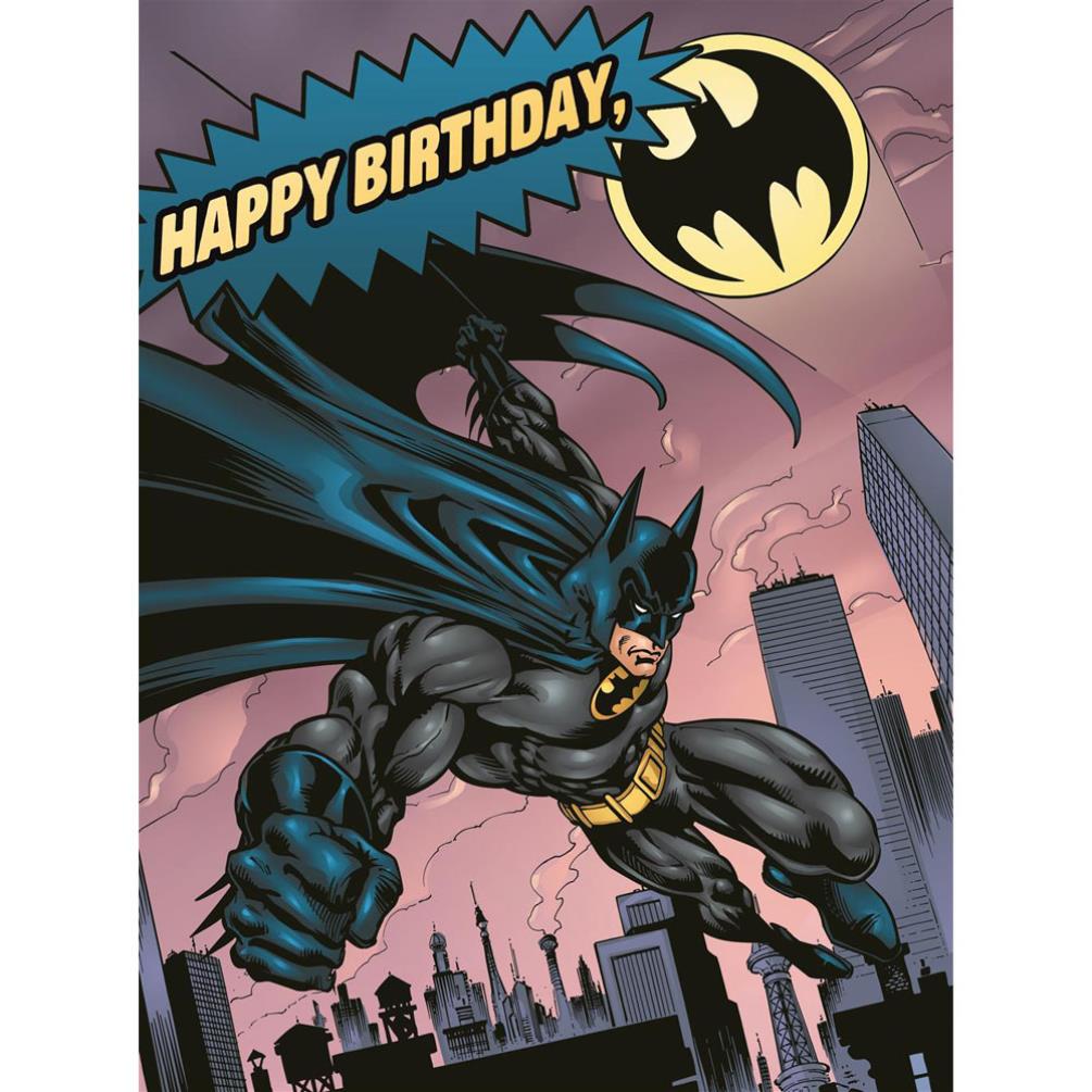 Happy Birthday Batman Large Birthday Card (11534411) - Character Brands