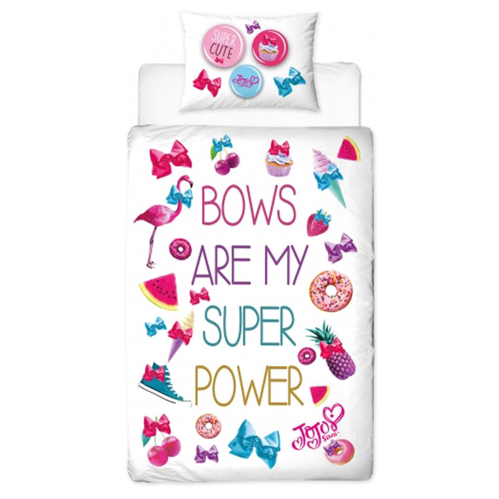 Jojo Siwa Super Reversible Single Duvet Cover Bedding Set 12049