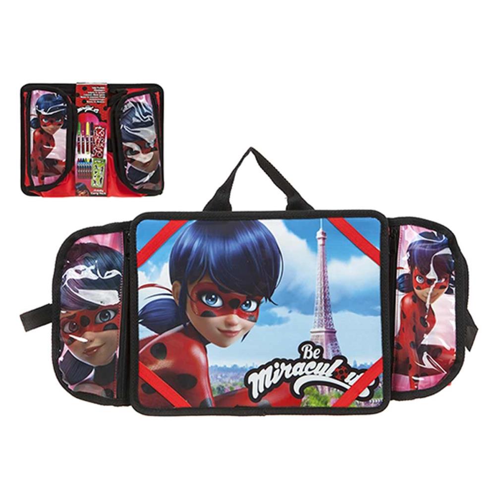 Miraculous Ladybug Activity Travel Desk With Pockets