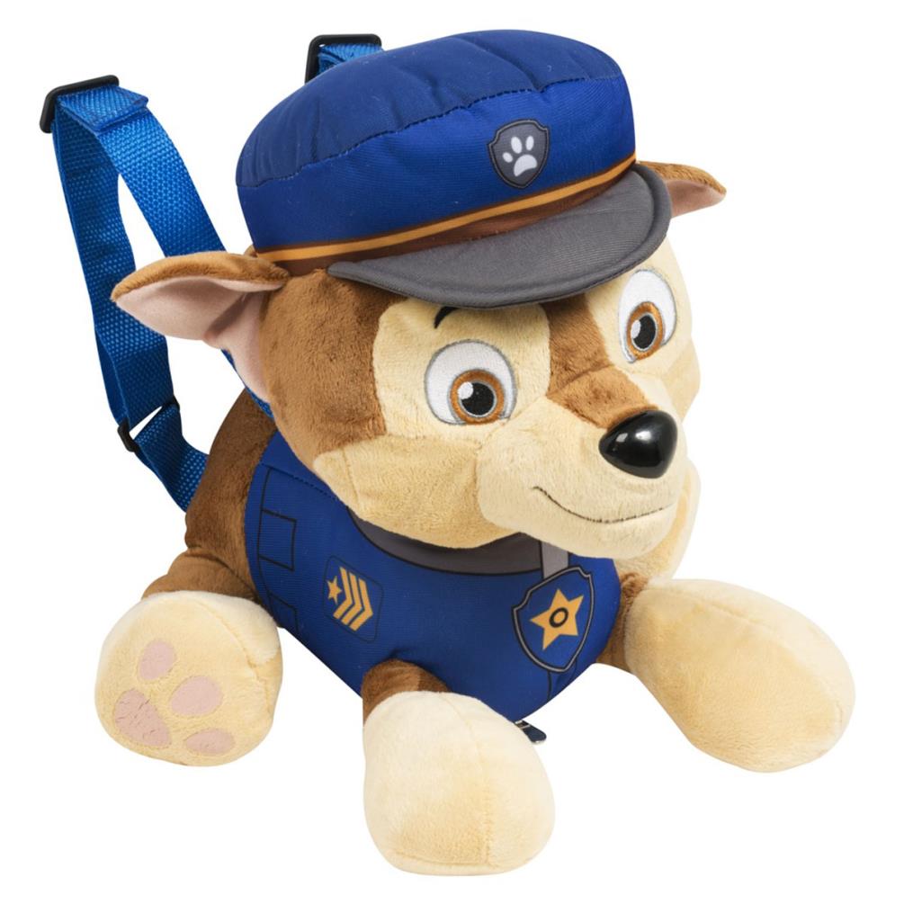 Paw Patrol Chase Soft Plush Backpack 5055114320358 Character Brands